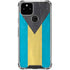 Bahamas Flag Distressed Google Pixel 5 Clear Case